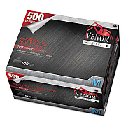 Medline VENOM STEEL INDUSTRIAL NITRILE GLOVES, MEDIUM, BLACK, 6 MIL, 500/BOX (VEN6542)