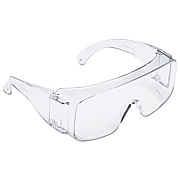 3M Tour-Guard V Protective Eyewear, Wall-Mount Dispenser Box, Frameless OTG, Clear Single Lens, 20/Box (TGV0120)