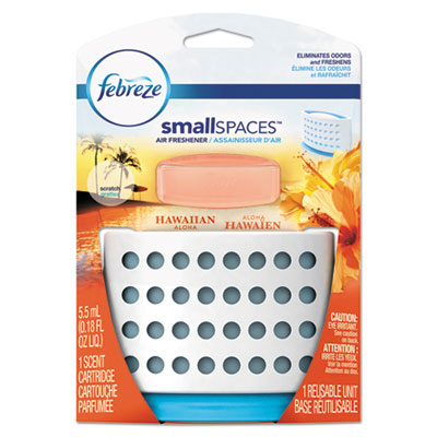 Febreze Smallspaces, Hawaiian Aloha, 5.5 Ml Kit, 8/carton (90188CT)