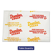 Domino SUGAR PORTION PACKETS, 0.01 OZ PACKETS, 2000/CARTON, 72 CARTON/PALLET (845354PLT)
