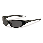 KleenGuard Hellraiser Safety Glasses, Black Full Frame, Smoke Dual Lens (25714)