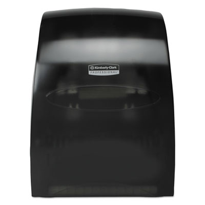 Kimberly-Clark Professional* Sanitouch Hard Roll Towel Dispenser, For 1.75" Core, 12.63 x 10.2 x 16.13, Smoke (09996)