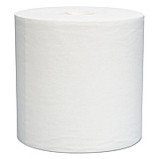 WypAll L30 Towels, Center-Pull Roll, 8 X 15, White, 150/roll, 6 Rolls/carton (05830)