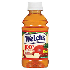 Welch's 100% Apple Juice, 10 oz., 24/Carton (31600)