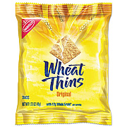 Nabisco Wheat Thins Crackers, Original, 1.75 oz Bag, 72/Carton (00798)