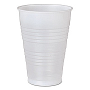 Dart High-Impact Polystyrene Cold Cups, 16 oz, Plastic, Translucent, 50/Pack (Y16TPK)