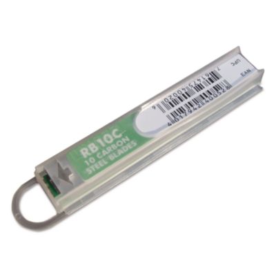 Unger Replacement Blades for 4" Scrapers, Carbon Steel, 10/Pack (RB10C)