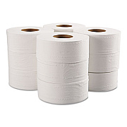GEN Jumbo Bathroom Tissue, Septic Safe, 2-Ply, White, 650 ft, 12 Roll/Carton (GEN29B)