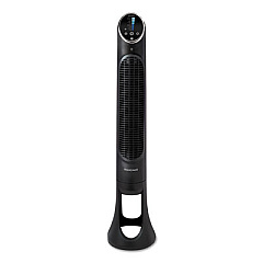 Honeywell QuietSet 8-Speed Whole-Room Tower Fan, 10"w x 40"h, Black (HYF290B)