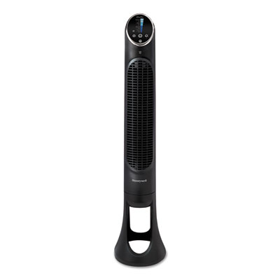 Honeywell QuietSet 8-Speed Whole-Room Tower Fan, 10"w x 40"h, Black (HYF290B)