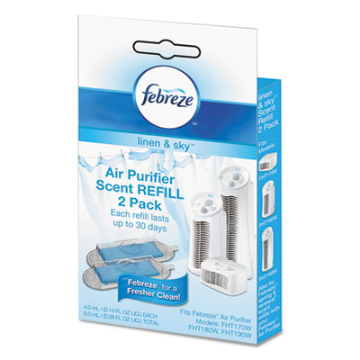 Honeywell Air Purifier Refill, Linen Scent, 3 1/4 X 3/4" X 5 1/2", 2/each (FRF102L)