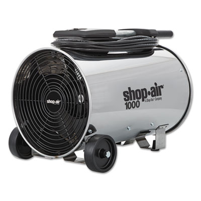 Shop-Air Stainless Steel Portable Blower, 11", 3-Speed, 1/4 Hp Motor (103300)