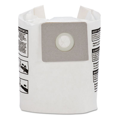 Shop-Vac Disposable Collection Filter Bags, Fits 2-2.5 Gallon Tanks, 3/pack (9066800)