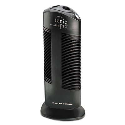 Ionic Pro Compact Ionic Air Purifier, 250 sq ft Room Capacity, Black (90IP01MI01W)