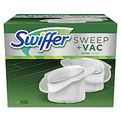 Swiffer Sweeper Vac Replacement Filter, 2 Filters/Pack, 8 Packs/Carton (99196)