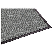 Guardian WaterGuard Indoor/Outdoor Scraper Mat, Rectangular, Gray Ridged Needle-Punch Surface, 36" x 10 ft (WG031010)