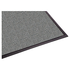 Guardian WaterGuard Indoor/Outdoor Scraper Mat, Rectangular, Gray Ridged Needle-Punch Surface, 36" x 10 ft (WG031010)