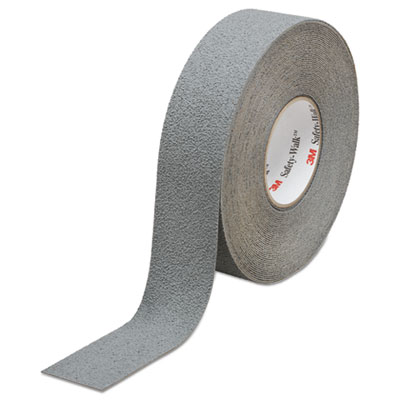 3M Safety-Walk Safety-Walk Slip-Resistant Medium Resilient Tread Rolls, 2" x 60 ft, Gray, 2/Carton (19323)