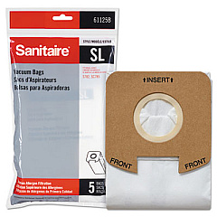 Disposable Bags For Sanitaire Multi-Pro 2 Motor Lightweight Upright Vac, 5/Pack (61125B10)