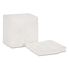 Tork Advanced Beverage Napkins, 2-Ply, 9.25 x 9.25, Poly-Pack, White, 6,000/Carton (B1242)