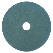 3M Ultra High-Speed Floor Burnishing Pads 3100, 27" Diameter, Aqua, 5/Carton (20264)