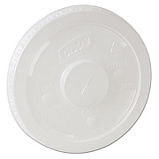 Dixie PLASTIC LIDS FOR PATHWAYS COLD DRINK CUPS, 12 AND 16 OZ, 1200/CARTON (914LSRD)
