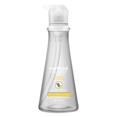 Method Dish Soap, Pear Ginger, 18 oz Pump Bottle (01275EA)