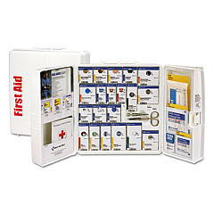 First Aid Only ANSI 2021 SmartCompliance General Business First Aid Station for 50 People, without Medication, 202 Pieces, Plastic Case (90580021)