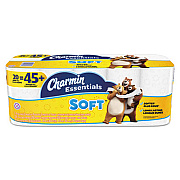 Charmin ESSENTIALS SOFT BATHROOM TISSUE, SEPTIC SAFE, 2-PLY, WHITE, 4 X 3.92, 200/ROLL, 20 ROLL/PACK (96609)