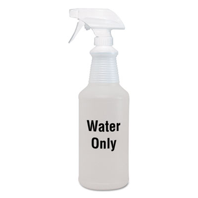 Diversey Water Only Spray Bottle, Clear, 32 oz, 12/Carton (D4968908)