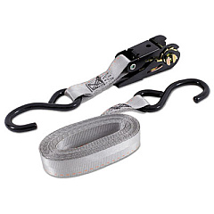 Keeper Ratchet Tie-Down Strap, 1" x 14 ft, 1500 lbs, S-Hook Ends (05514)