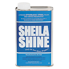Sheila Shine Stainless Steel Cleaner and Polish, 1 qt Can (2EA)
