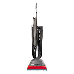 Sanitaire TRADITION Upright Vacuum SC679K, 12" Cleaning Path, Gray/Red/Black