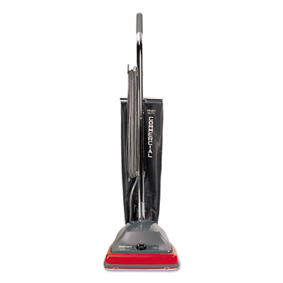 Sanitaire TRADITION Upright Vacuum SC679K, 12" Cleaning Path, Gray/Red/Black