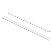 GEN Wrapped Jumbo Straws, 7 3/4", Translucent, 24/carton (GENSTRAWWT)