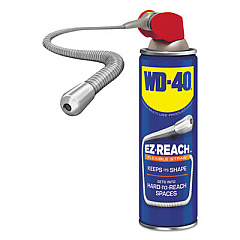WD-40 Lubricant Spray, 14.4 oz Aerosol Can w/EZ Reach Straw, 6/Carton (490194)