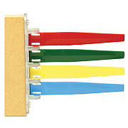 Unimed Status Flags, 4 Flags, Assorted Colors (I4PF169434)