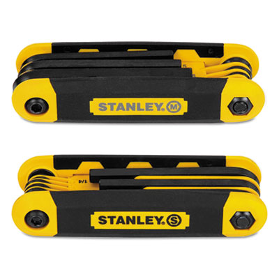 Stanley Folding Metric and SAE Hex Keys, 2/Pk (STHT71839)
