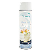 TimeMist PREMIUM HAND-HELD AIR FRESHENER, CLEAN AND FRESH, 10 OZ AEROSOL, 12/CARTON (1045309)