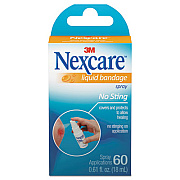 3M Nexcare No-Sting Liquid Bandage Spray, 0.61 oz (LBS11803)