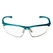 3M Refine 201 Safety Glasses, Half-Frame, Clear Antifog Lens, Teal Frame (117350000020)