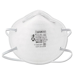 3M N95 Particle Respirator 8200 Mask, Standard-Size, 20/Box