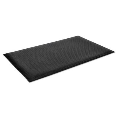 Crown Wear-Bond Comfort-King Anti-Fatigue Mat, Rectangular, Black Raised Deck Plate Surface, 36" x 60" (WBZ035KD)