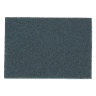 3M Low-Speed High Productivity Floor Pads 5300, 18 x 12, Blue, 5/Carton (530018X12)