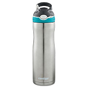 Contigo AUTOSPOUT Ashland Chill Water Bottle, 20 oz, Scuba, Stainless Steel (72350)