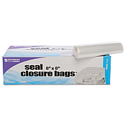 Stout by Envision Seal Closure Bags, 2 mil, 8" x 8", Clear, 1,000/Carton (ZF003C)