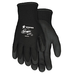 MCR Safety Ninja Ice Gloves, EN388: 3232, 10" Long, Large, Black, Pair (N9690L)
