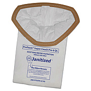 Janitized Vacuum Filter Bags Designed to Fit ProTeam Super Coach Pro 6/GoFree Pro, 100/Carton (JANPTSCP62)