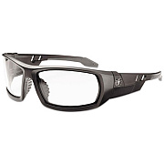 ergodyne Skullerz Odin Safety Glasses, Matte Black Full Frame, Clear Dual Lens (50400)