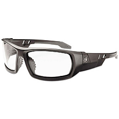 ergodyne Skullerz Odin Safety Glasses, Matte Black Full Frame, Clear Dual Lens (50400)